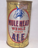 Wehle Mule Head Ale (Long Opener) Lilek #540, Grade 2. Sold on 10/06/17