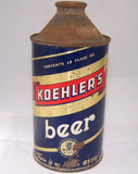 Koehler's Beer, USBC 171-25, Grade 1-