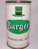 Burger Sparkling Ale, USBC 46-12, Grade 1-/2+ Sold on 5/7/15