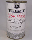 Fox Head Sparkling Malt Liquor, USBC 66-2, Grade 1/1+ Sold on 10/11/15