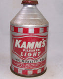 Kamm's Pilsener Light (Checker Board) Crowntainer, USBC 196-02, Grade 1- Sold on 10/15/17