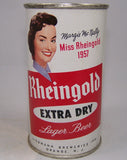 Rheingold Extra Dry (Margie McNally Winner) New Jersey, USBC 123-15, Grade 1/1+Sold on 04/12/16