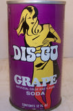 DIS-GO Grape soda, 2007 soda book page # 147, Grade 1/1+ Sold on 11/18/14