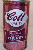 Cott Black Cherry soda, 2007 soda book page 41, Grade 1-