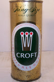 Croft Ale king size, USBC 228-6 Grade 1- Sold 4/19/15