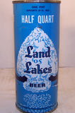 Land of Lakes pale dry beer, half quart, USBC 232-1 Grade 1/1- Sold on 2/28/15