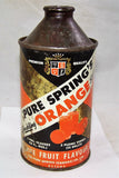 Pure Spring Orange Soda Cone Top