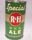 R&H Special Ale, USBC Actual Can 122-34, Grade 1/1+ Sold on 08/2/16