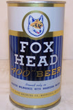 Fox Head 400 Beer, "Writing in Blue" USBC 66-14, Grade A1+ Sold 3/7/15