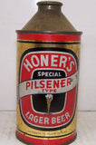 Honer's Special Pilsener Type Lager Beer, USBC 169-6, Grade 1-/2+ Sold 1/30/15