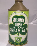 Beverwyck Irish Brand Cream Ale, USBC 152-6, Grade 1/1+ Sold on 2/28/15