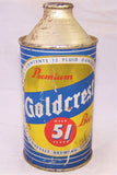 Goldcrest 51 Beer, USBC 166-07, Grade 1-/2+