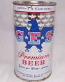 G*E*S Premium Beer, USBC 69-03, Grade 1/1- Sold on 07/20/17