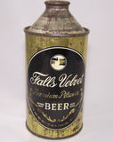 Falls Velvet Premium Pilsener Beer, USBC 161-23, Grade 1-/2+ Sold 4/10/15