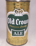 Old Crown Ale set can (Lazy Aged on Side) USBC 105-08, Grade 1-/2+ Sold on 11/23/16