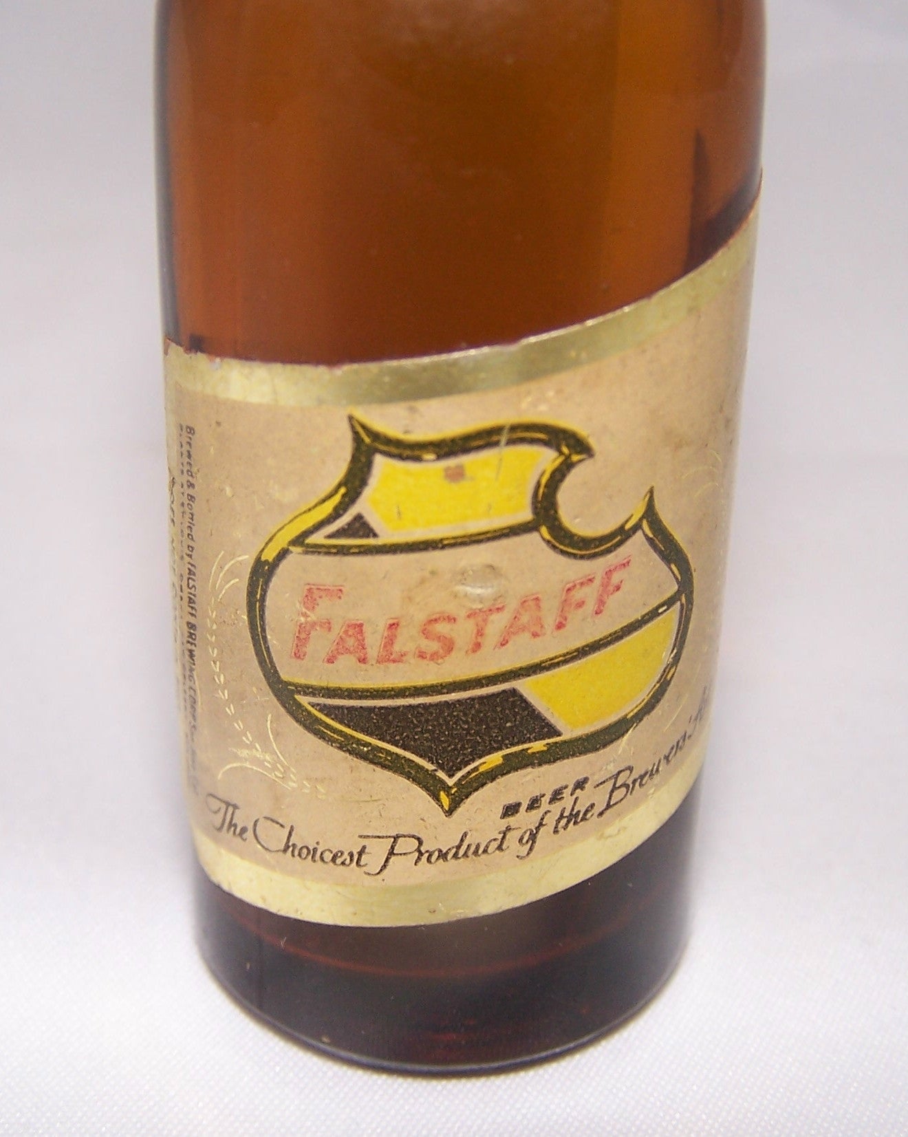 Falstaff mini bottle