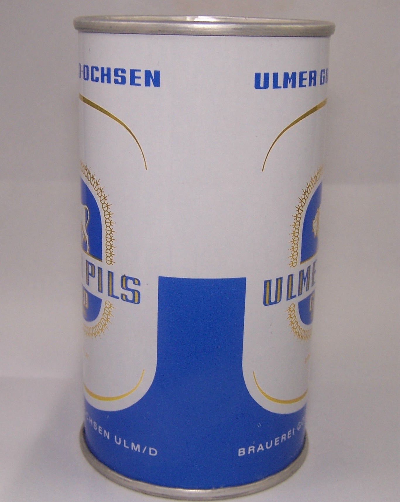 Ulmer-Pils Gold Spezial, Rolled Can, Grade A1+ Sold 3/10/15