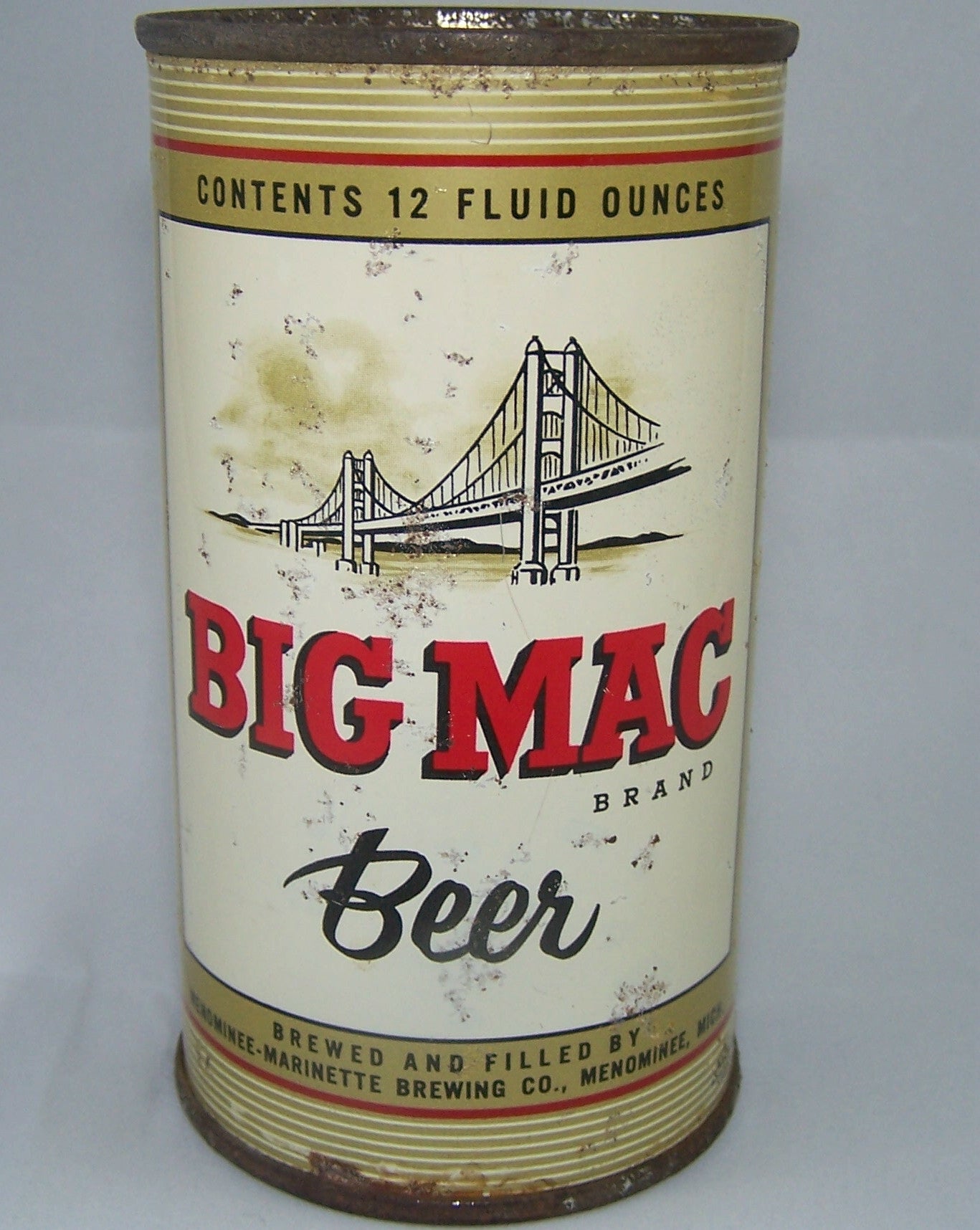 Big Mac Brand Beer, USBC 37-7, Grade 1-/2+Sold 5/8/15