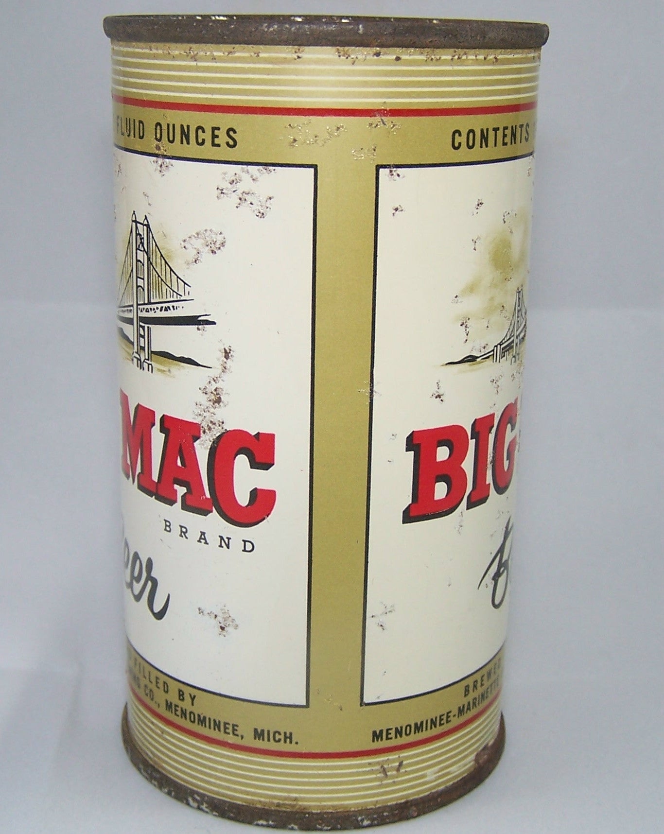 Big Mac Brand Beer, USBC 37-7, Grade 1-/2+Sold 5/8/15