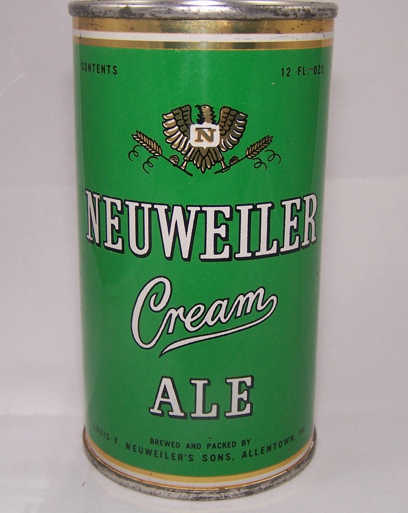 Neuweiler Cream Ale, USBC 102-35, Grade A1+ Sold on 2/27/15