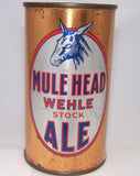 Wehle Mule Head Ale, Lilek # 542, Grade 1- Sold on 12/02/19
