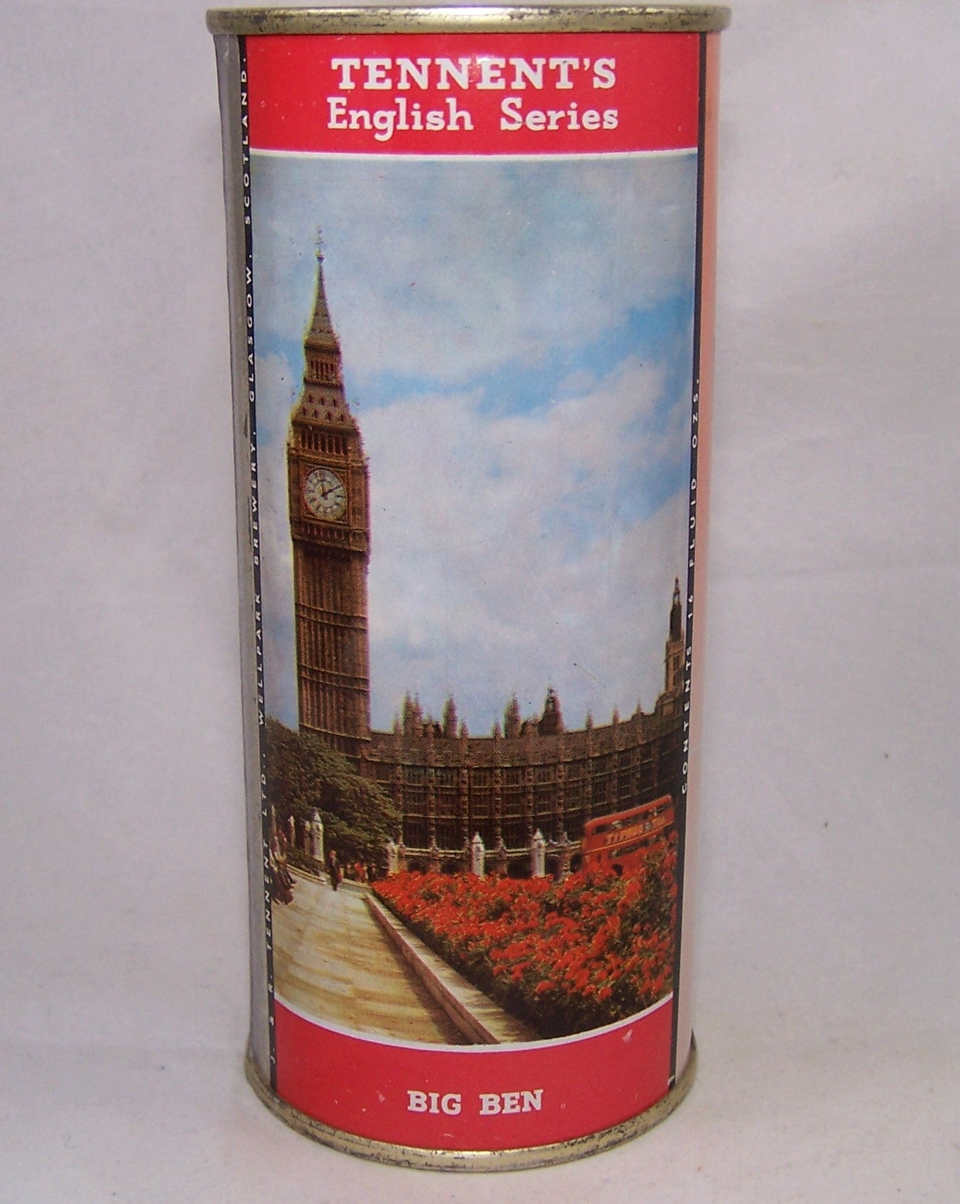 Tennent's Sweet Stout, English Series ( Big Ben), Grade A1+ Sold on 12/19/16
