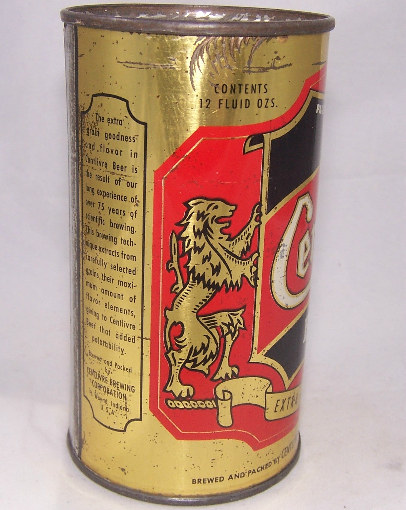 Centlivre Beer, Lilek #182, Grade 1- Sold on 01/18/17
