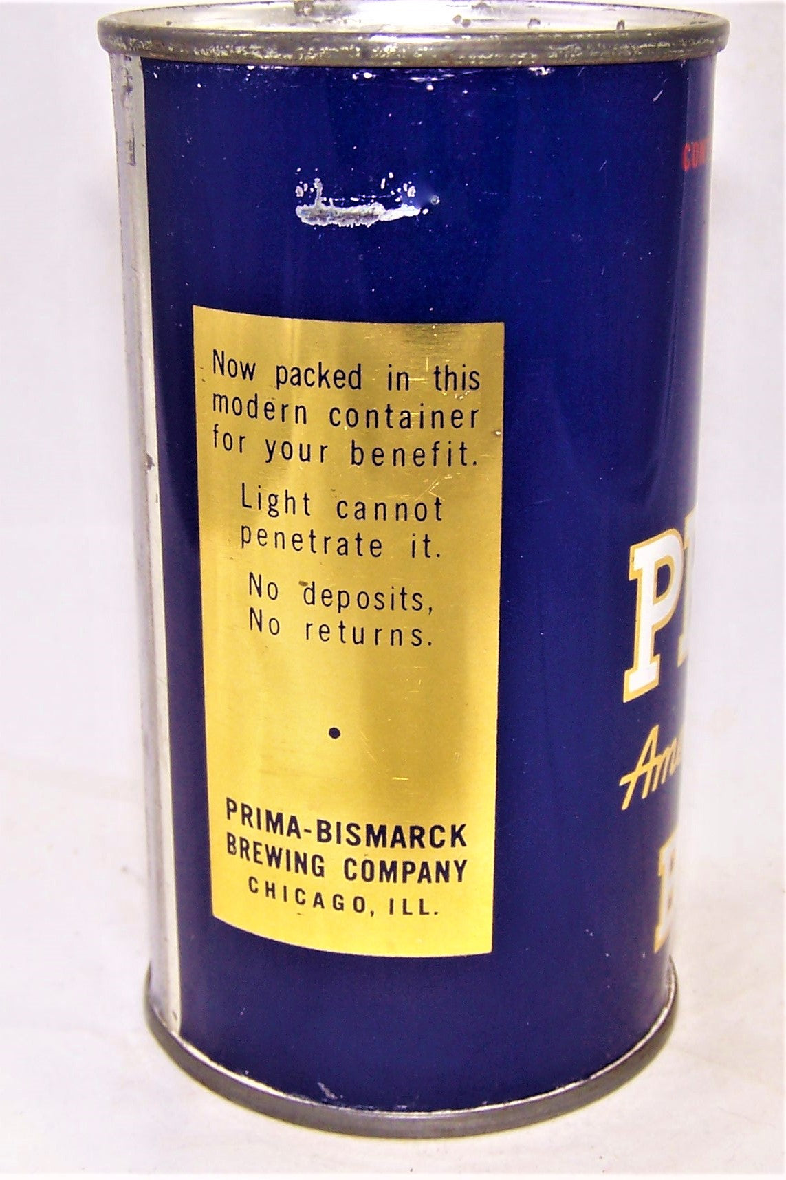 Prima " America's Finest Beer" USBC 116-36, Grade 1/1-   Sold 01/16/20