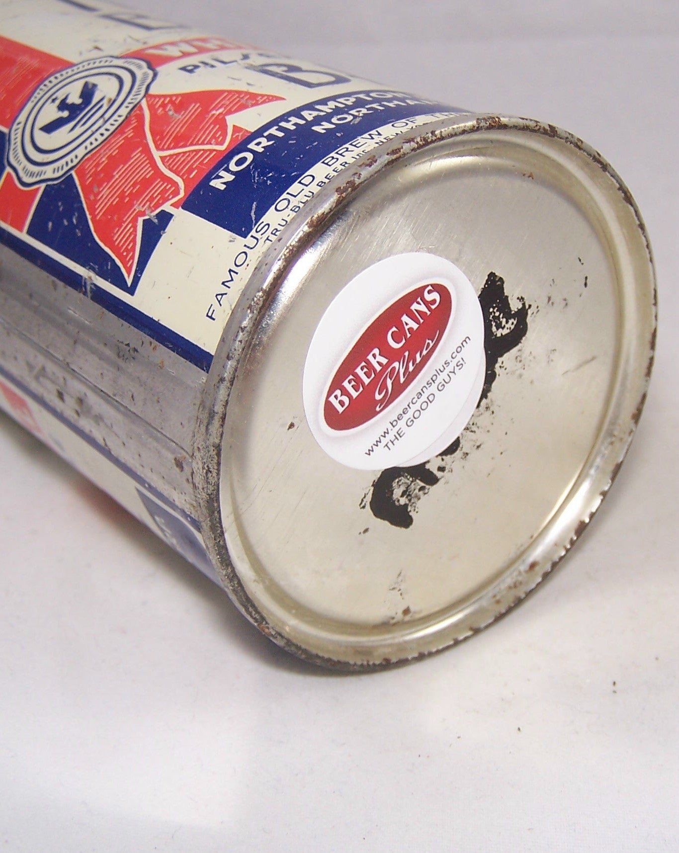 Tru Blu White Seal Beer (White can) Lilek # 812, Grade 1- Sold