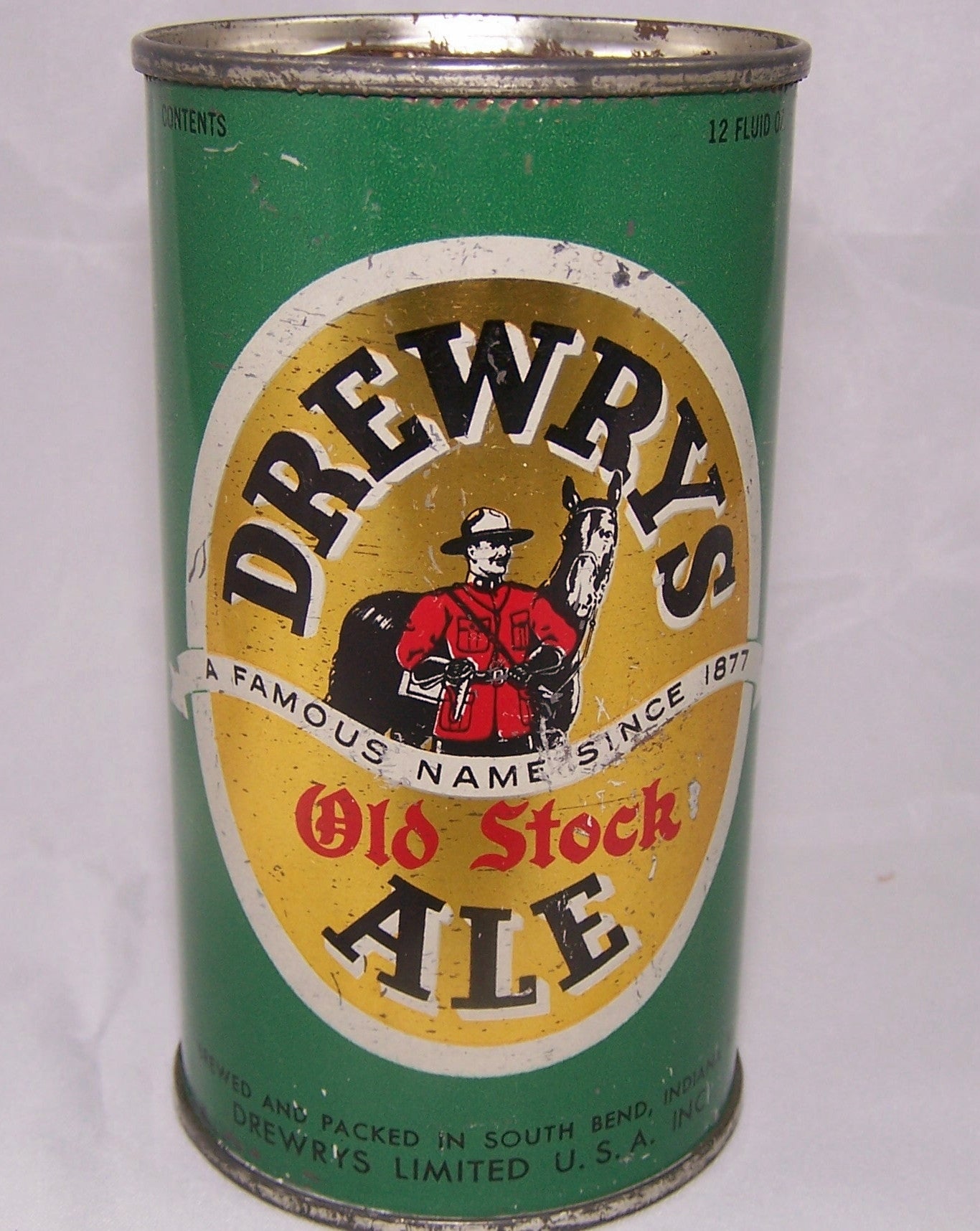 Drewrys Old Stock Ale, USBC 55-28, Grade 1- Sold on 04/16/16
