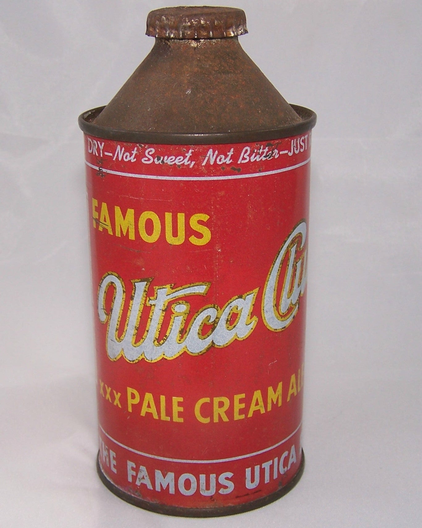 Utica Club Pale Cream Ale, (Full Can) USBC 188-3, Grade 1- Sold on 11/19/16