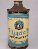 Fitzgerald's Burgomaster Beer, USBC 163-4, Grade 1-/2+Sold 9/21/15