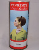 Tennent's Lager Lovelies (Linda) tab top, Grade 1- Sold 9/2/15