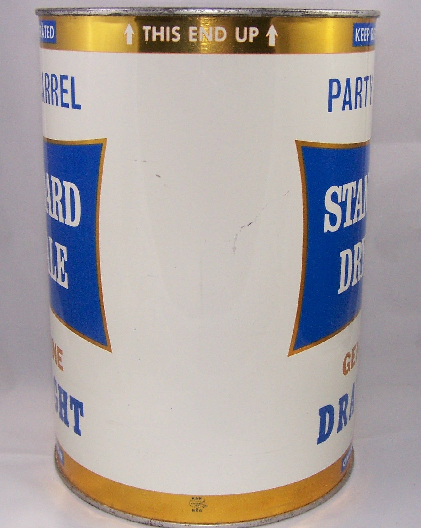 Standard Dry Ale Party Barrel, USBC 246-7, Grade A1+