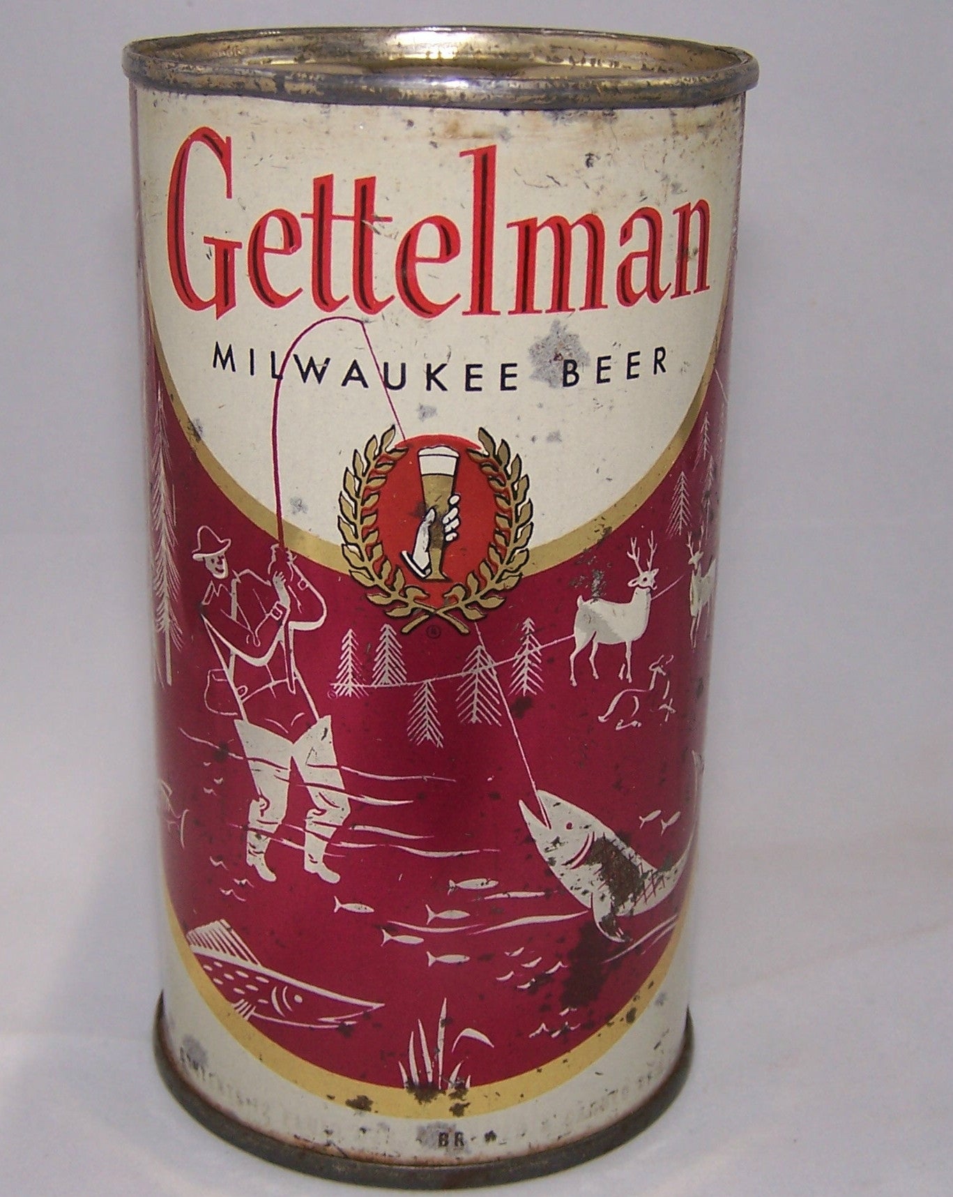 Gettelman Fishing set can, USBC 69-13, Grade 1- Sold on 9/2/15