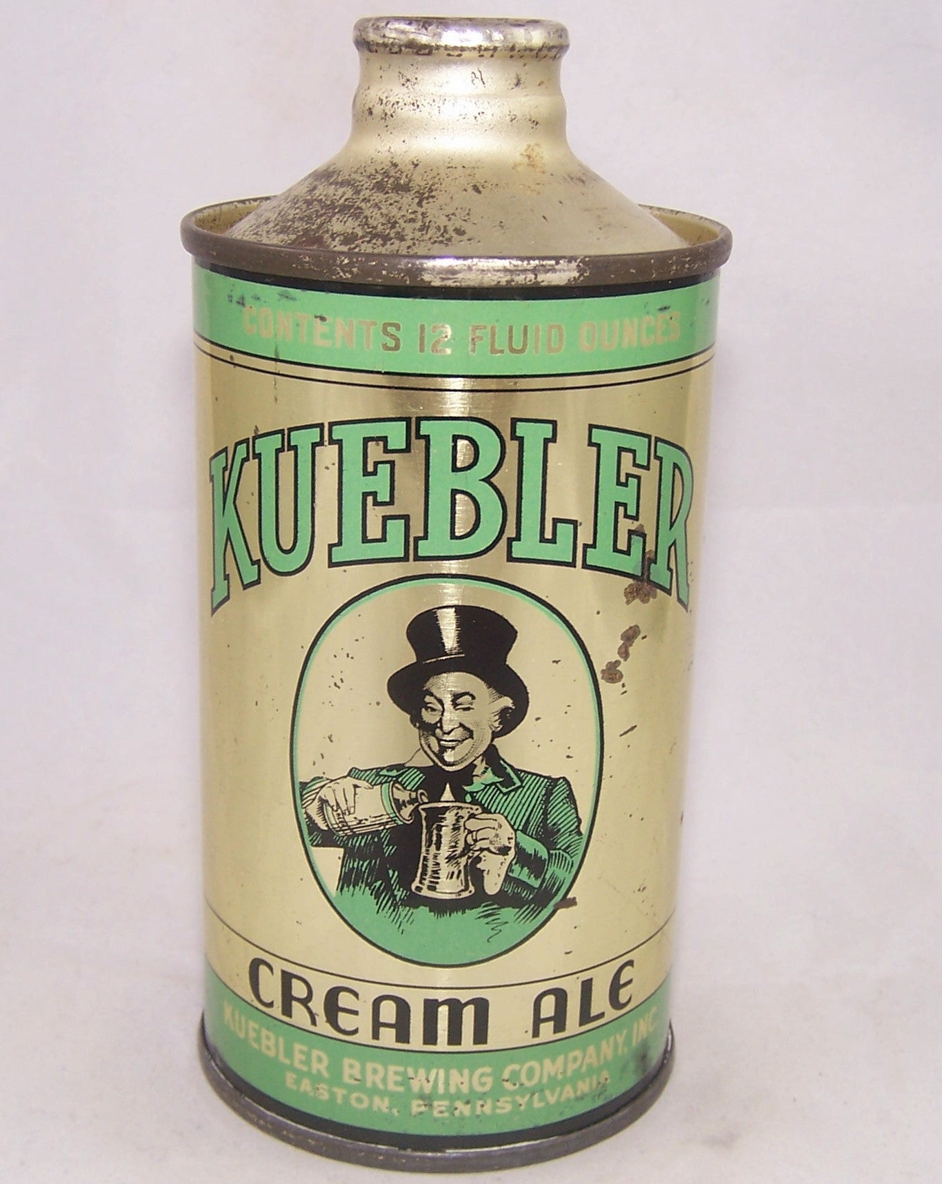 Kuebler Cream Ale, USBC 172-14, Grade 1/1- Sold on 03/05/17