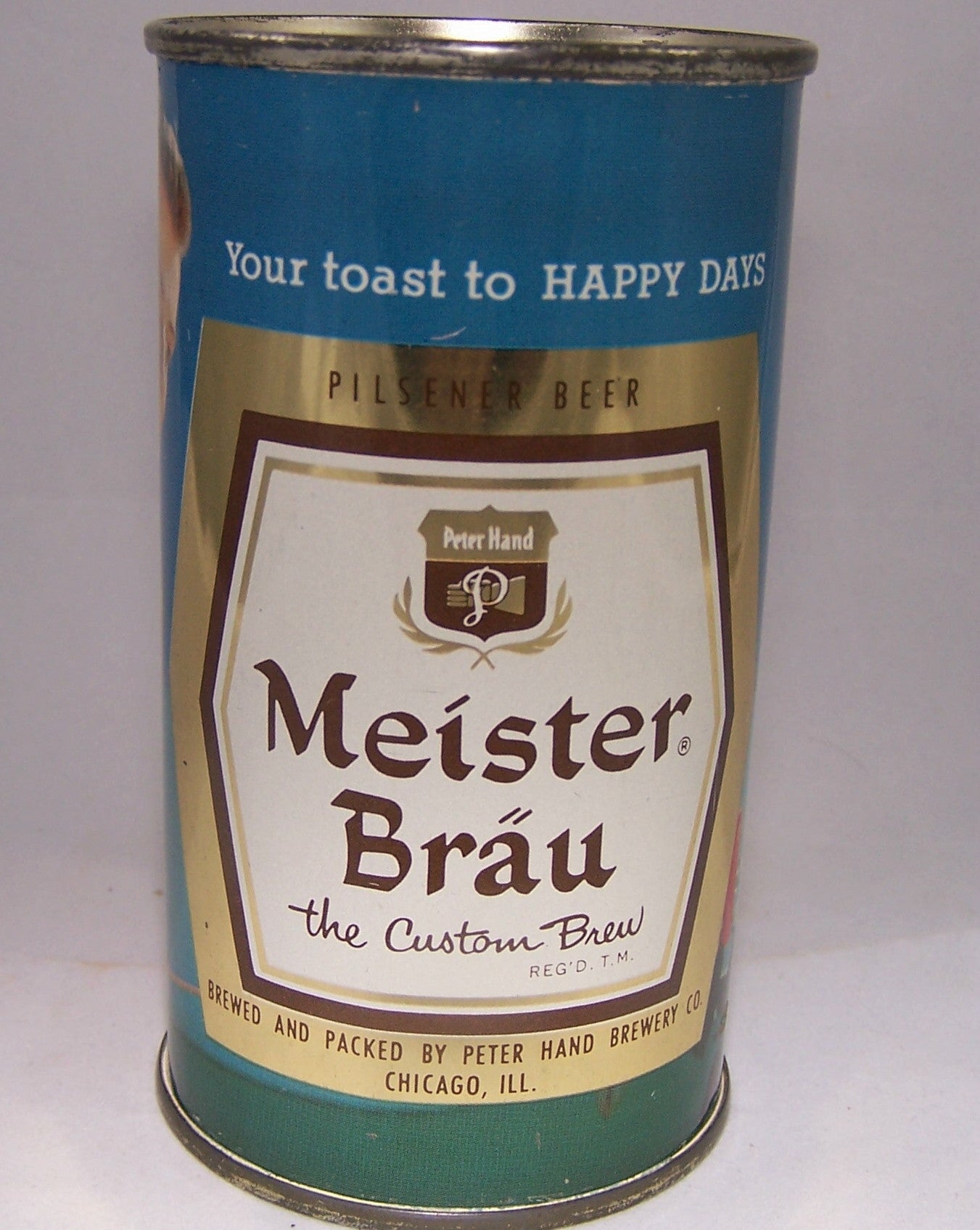 Meister Brau Happy Days (The Custom Brew) USBC 98-22, Grade 1/1+ Sold on 12/08/15