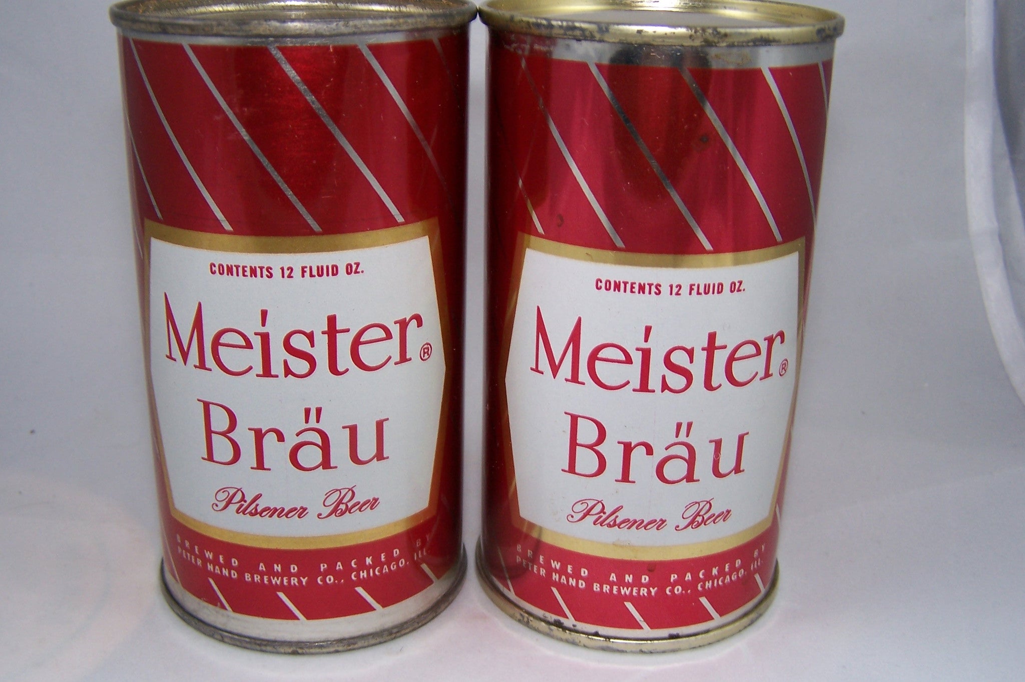 Meister Brau Pilsener Beer, (enamel) USBC N.L Grade 1/1+ Traded on 10/03/15