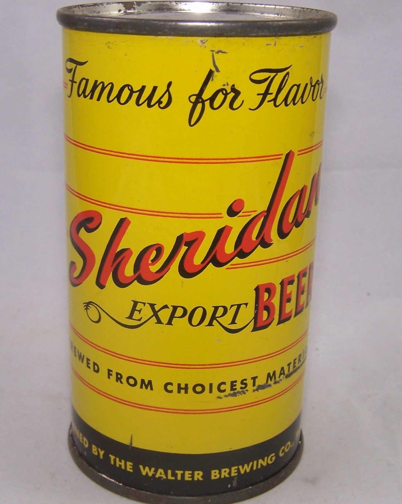 Sheridan Export Beer (Walters) USBC 132-38, Grade 1-