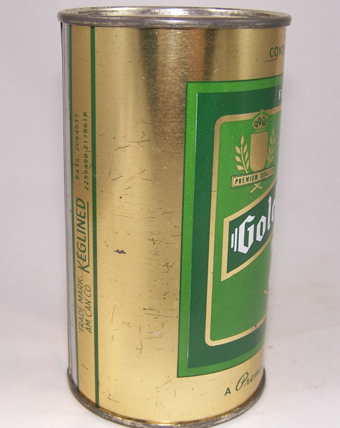 Golden Brau Premium Ale, USBC 72-20, Grade 1 Rolled