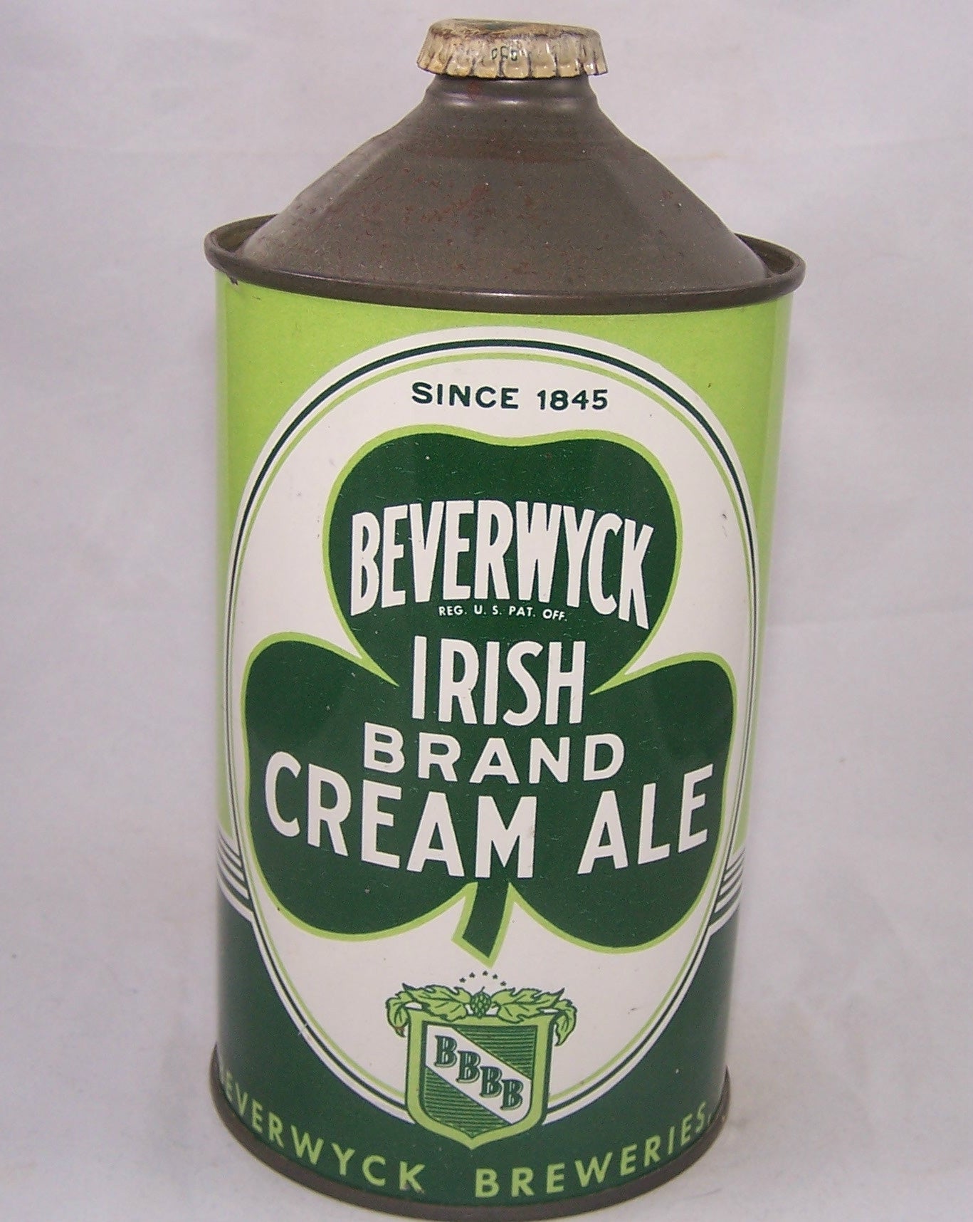 Beverwyck Irish Brand Cream Ale, USBC 203-04, Grade A1+ Sold