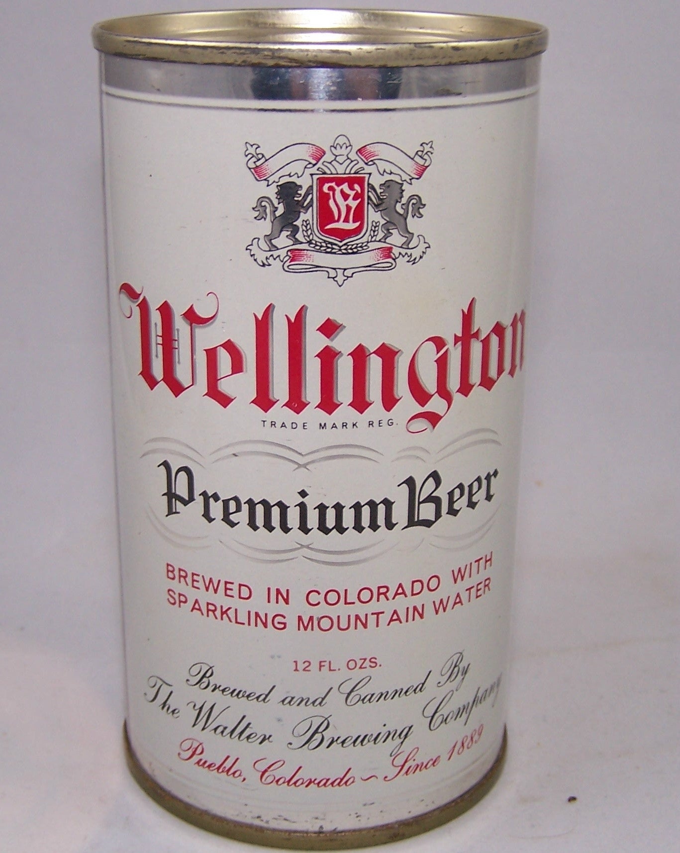 Wellington Premium Beer (Silver Trim) USBC 145-1, Grade 1/1+ Sold 10/9/19