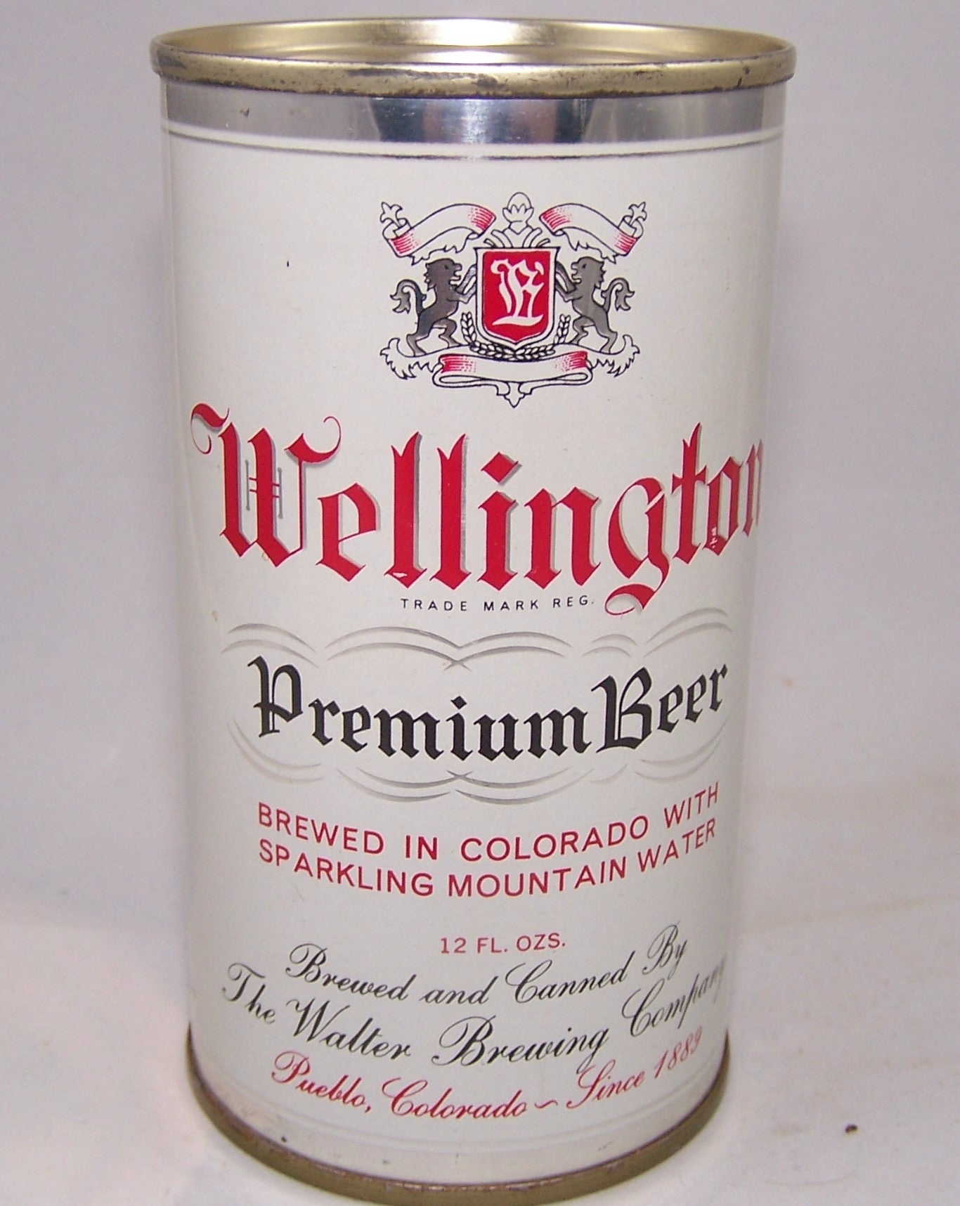 Wellington Premium Beer (Silver Trim) USBC 145-1, Grade 1/1+ Sold 10/9/19