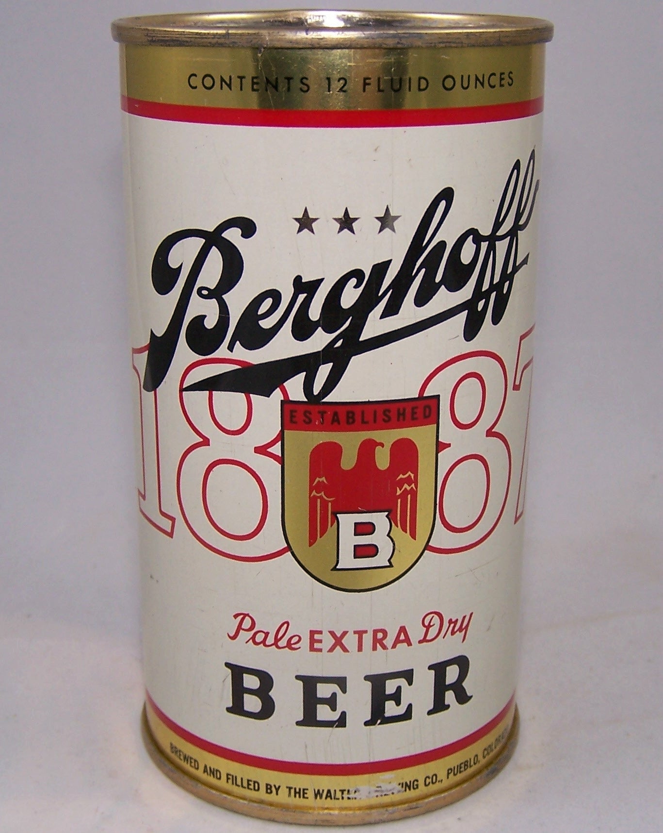 Berghoff Pale Extra Dry Beer, USBC 36-04, Grade 1/1+ Sold on 12/29/16