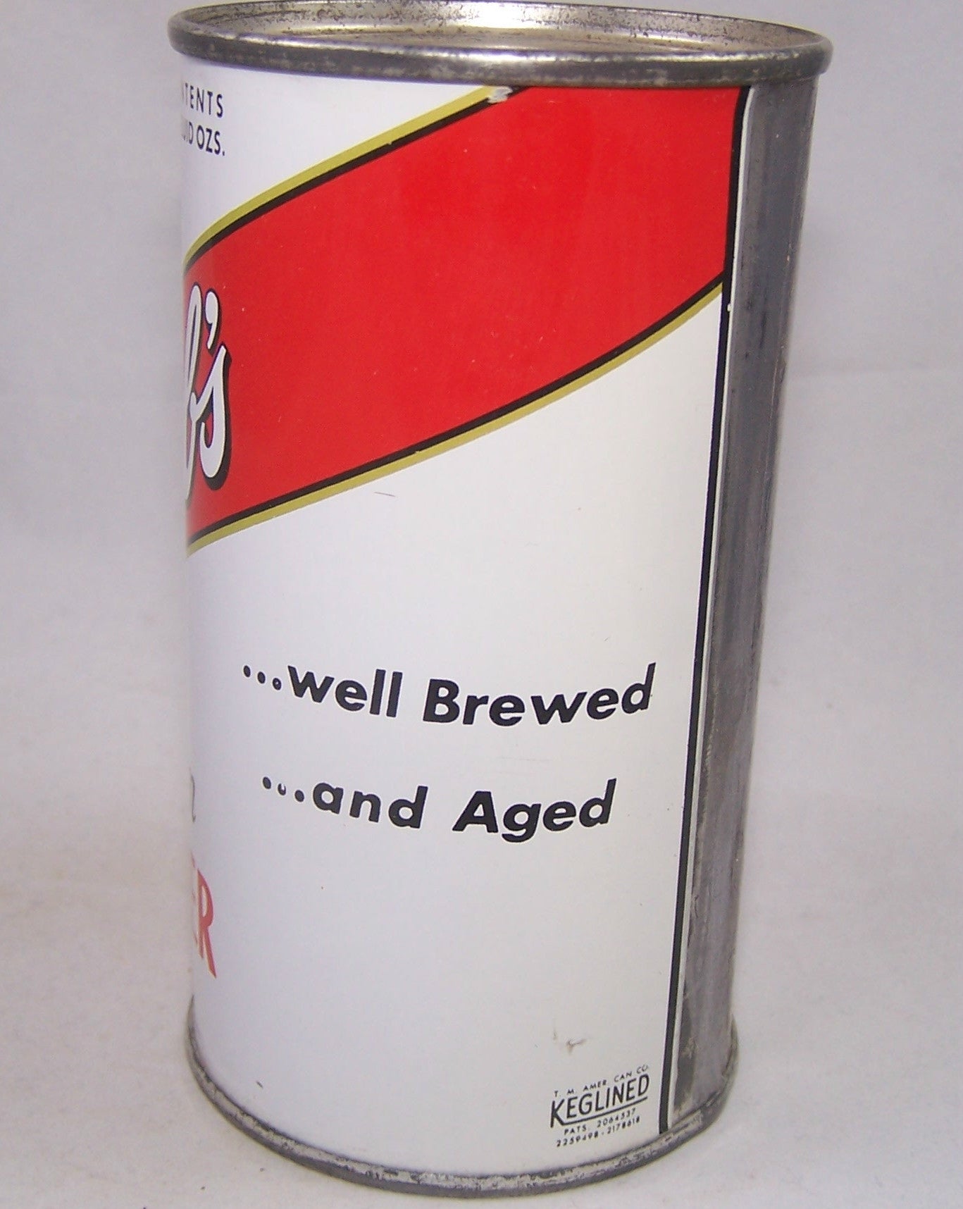 Ortlieb's Premium Lager Beer, USBC 109-18, Grade 1/1+