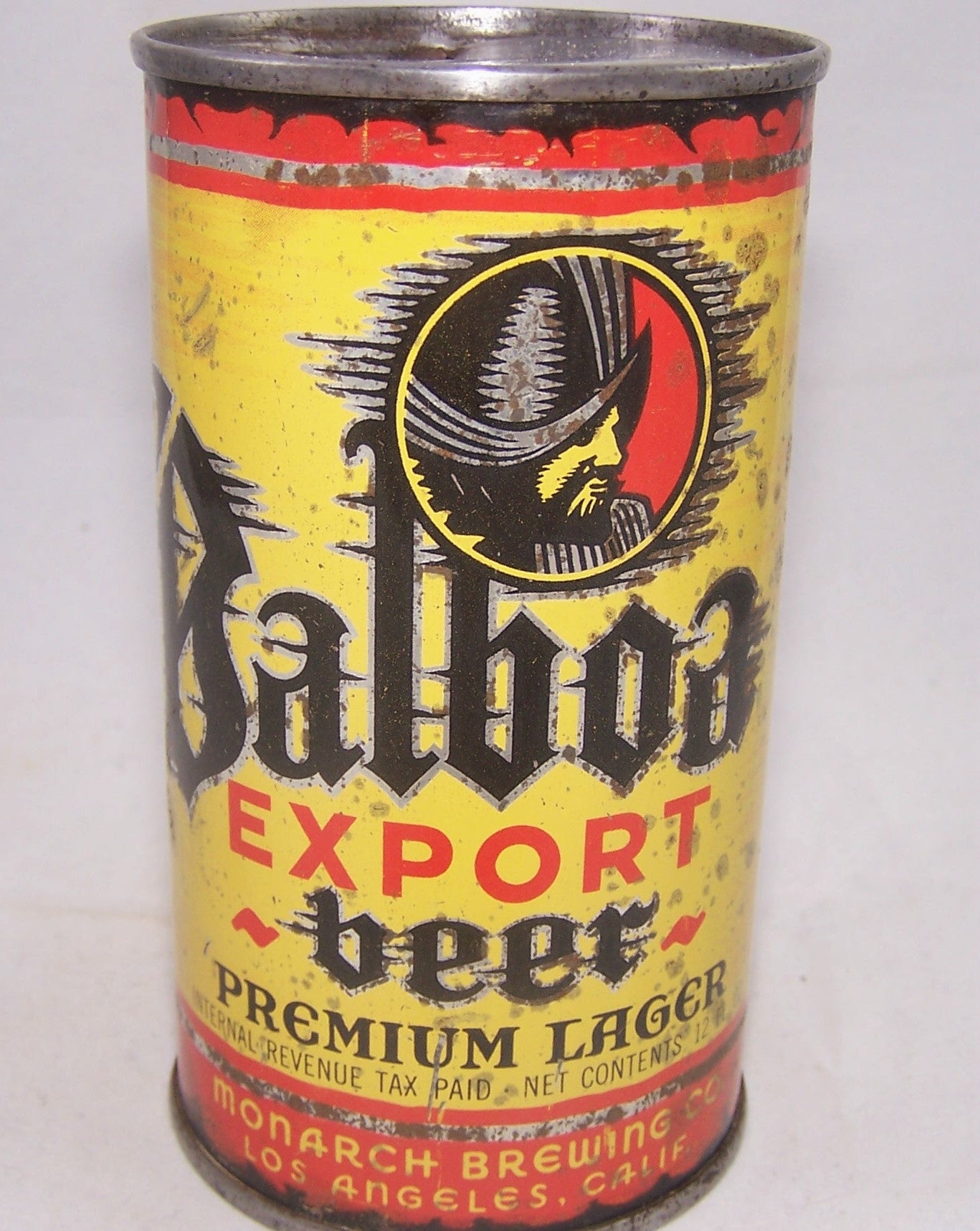 Balboa Export Beer (Monarch Brewing) USBC 32-37, Grade 1-  Sold on 03/10/19