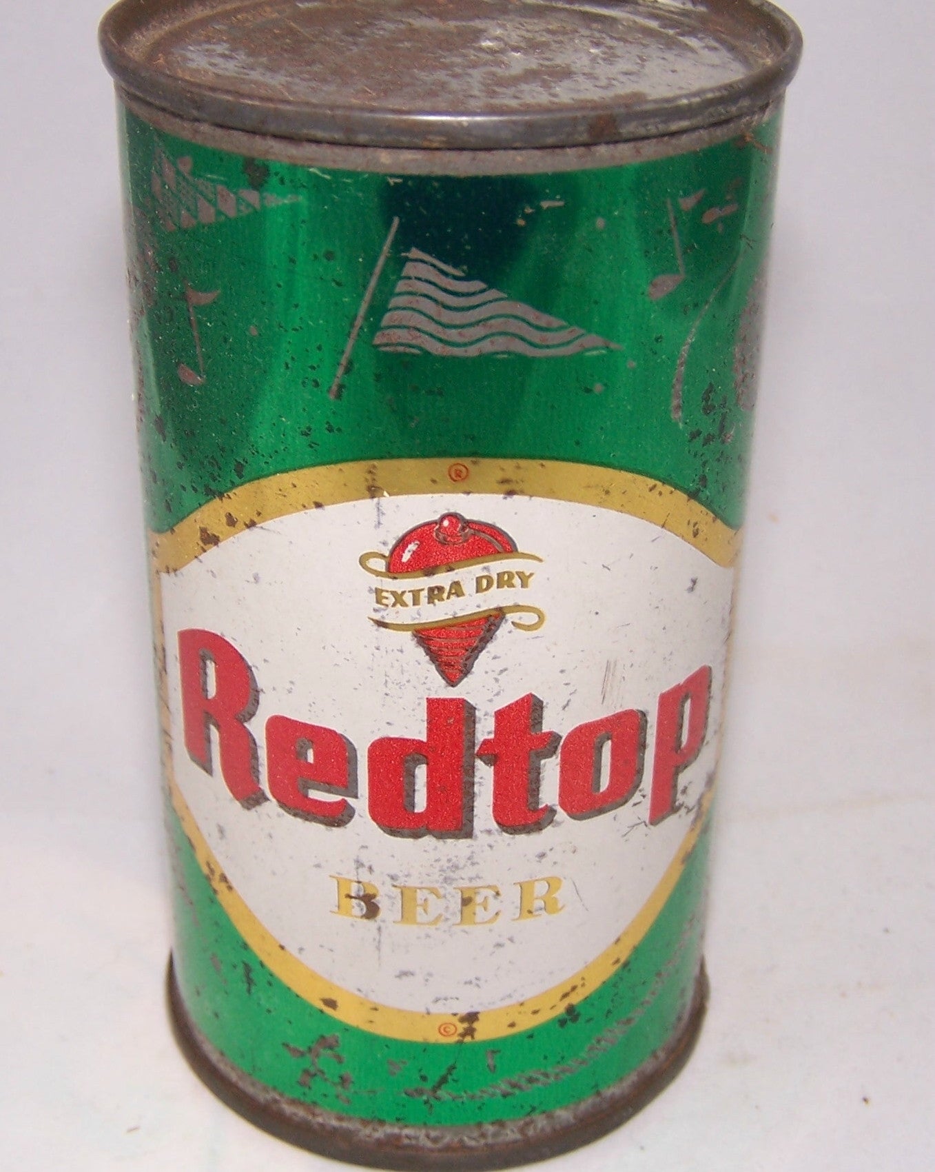 Red Top Beer (party Flags) USBC 120-13, Grade 1-/2+ Sold on 06/12/16