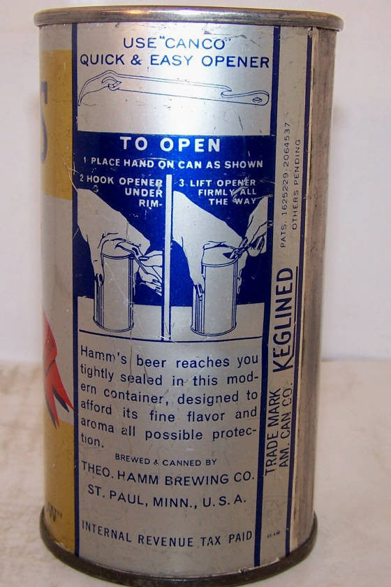 Hamms Beer Lilek page # 378 Grade 1- Sold on 6-24-14   Price is Trending steady for this condition can.