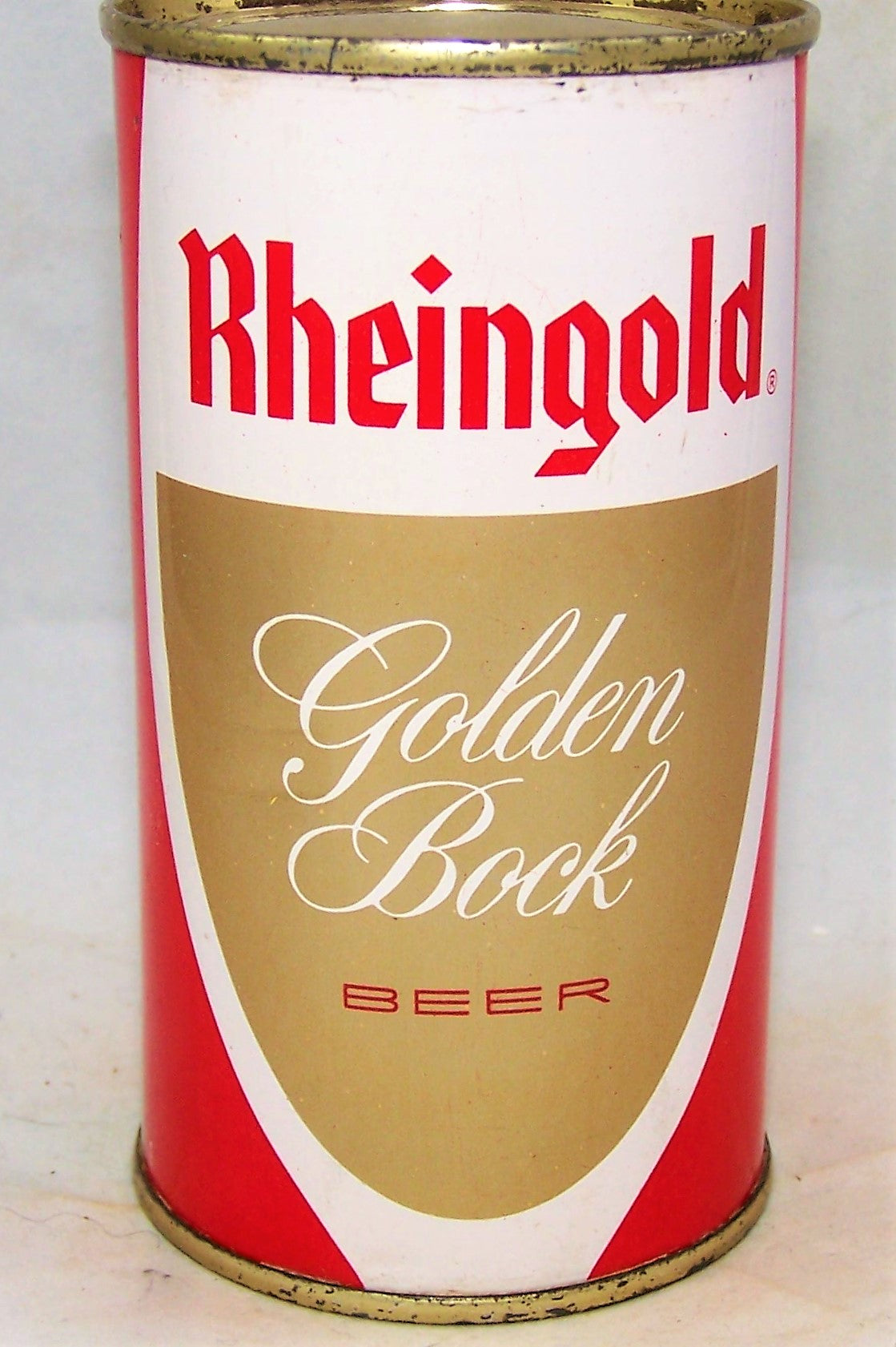Rheingold Golden Bock Beer, USBC 123-18, Grade 1/1+