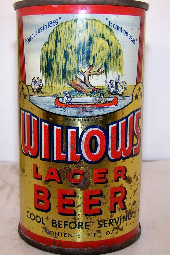Willows Lager Beer, Lilek page #877, Grade 2 Sold on 11/17/14